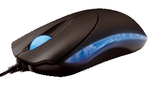 razer diamondback 3g frostblue in de webshop